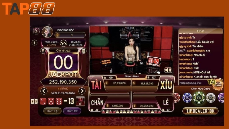 Kinh nghiệm cược tài xỉu Tap88