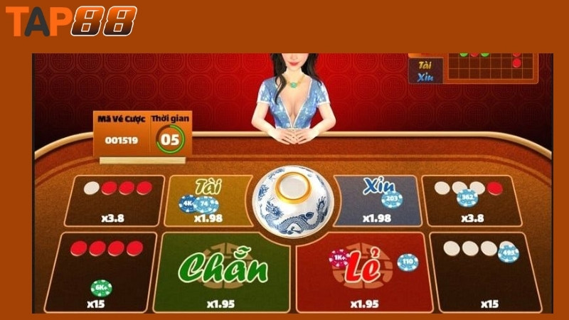 Kinh nghiệm cược xóc đĩa Tap88