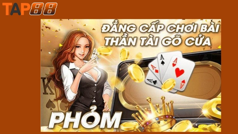 trò chơi phỏm tại sảnh game bài Tap88